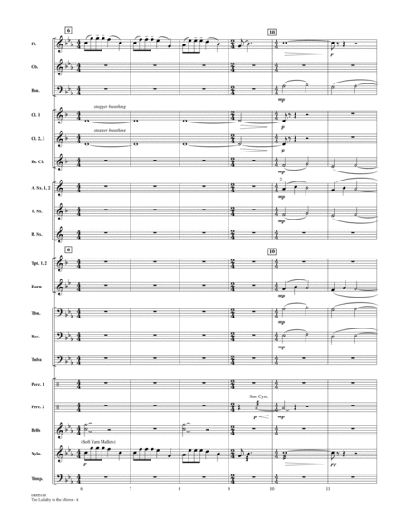 The Lullaby in the Mirror - Full Score
