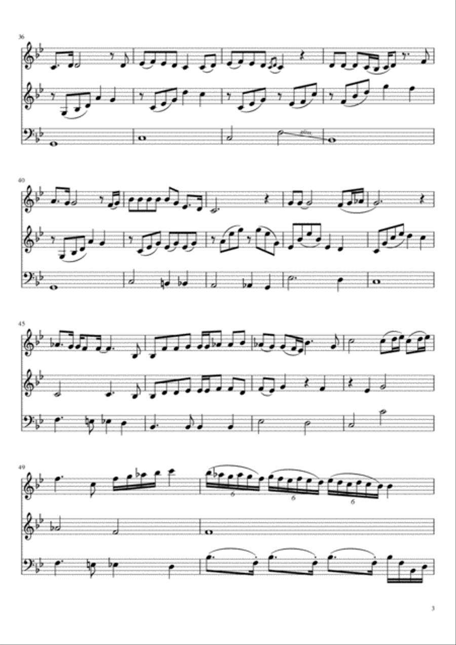 Bohemian Rhapsody Bohemian Rhapsody String Trio scores gallery preview page 3