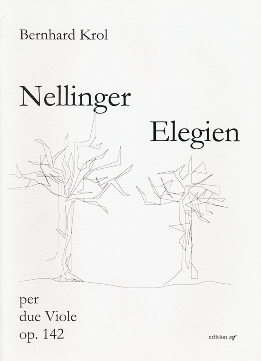 Nellinger Elegien per due Viole op. 142 Performance Score scores gallery preview page 1