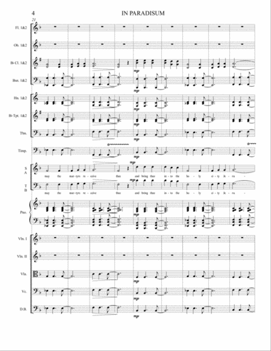 In Paradisum (Chamber Orchestra) image number null