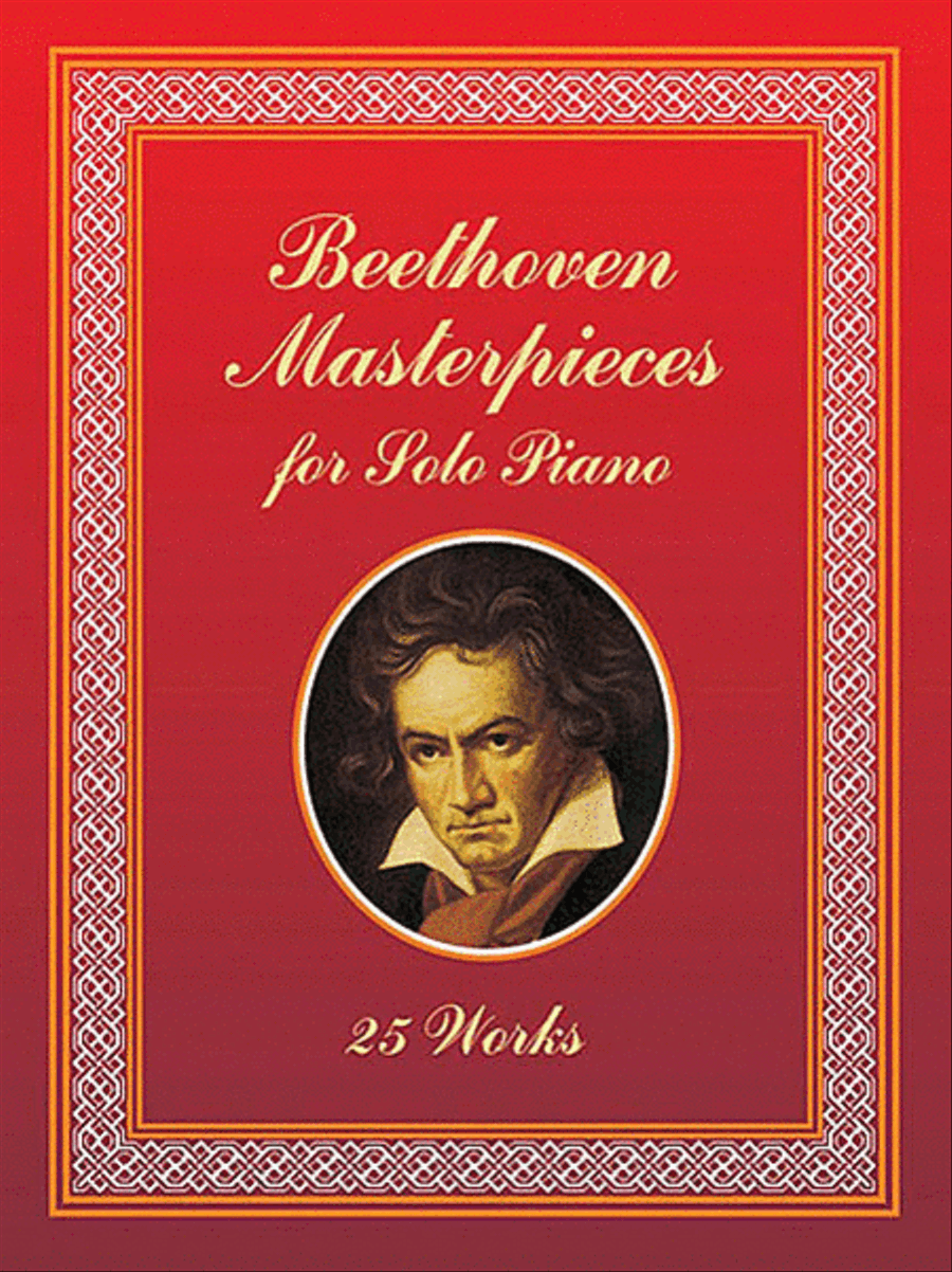 Beethoven Masterpieces for Solo Piano -- 25 Works Piano Solo scores gallery preview page 1