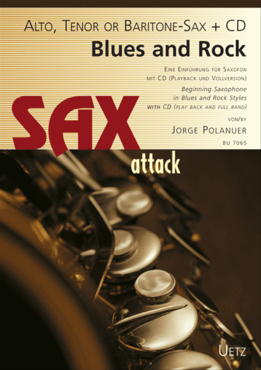 Blues & Rock Saxophone scores gallery preview page 1
