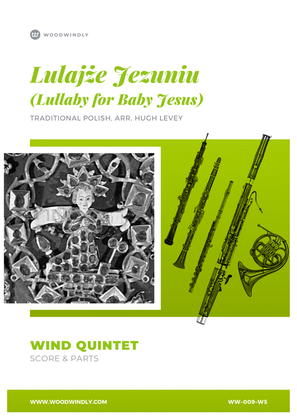 Book cover for Lulajże Jezuniu (Lullaby for Baby Jesus) - Traditional Polish Carol - Wind Quintet