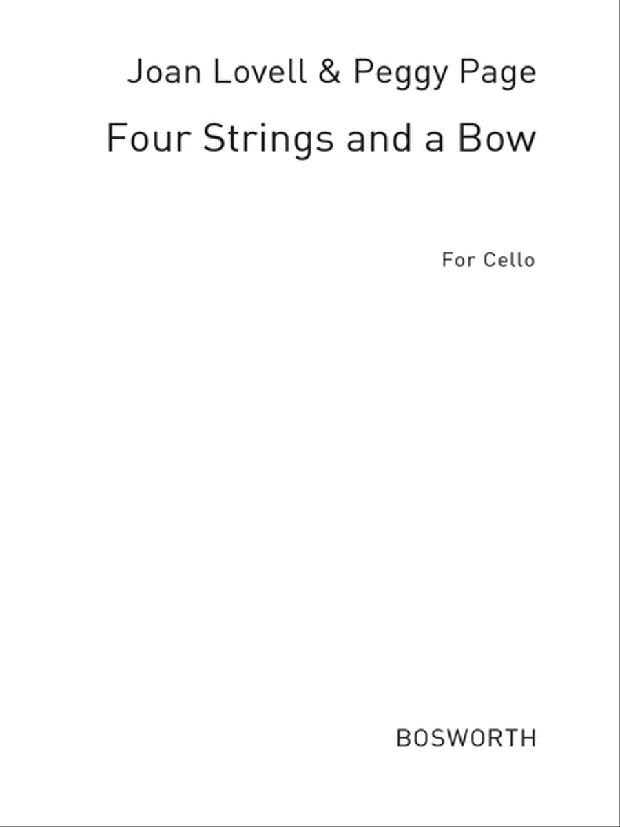 Four Strings And A Bow Book 1 (Cello Part)