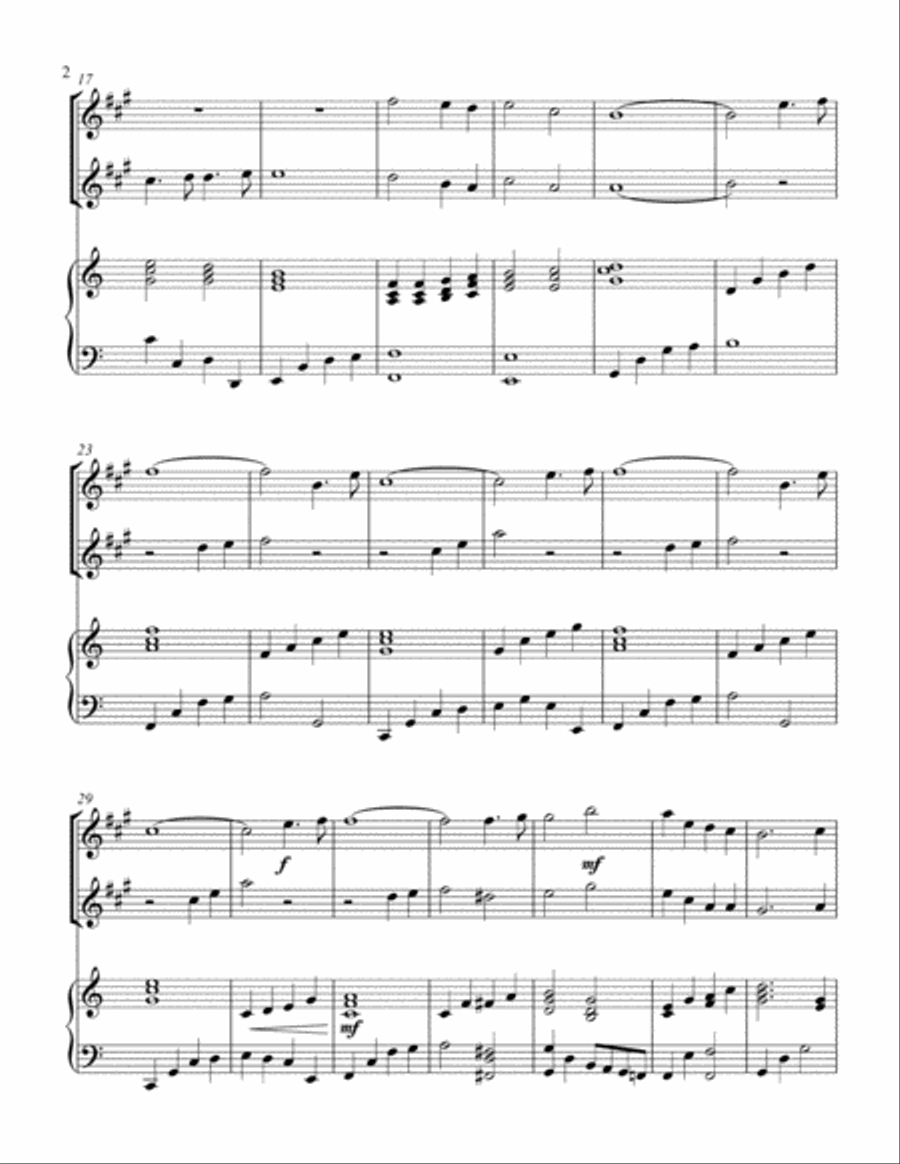 The Power Of The Cross (Oh To See The Dawn) Woodwind Duet scores gallery preview page 3