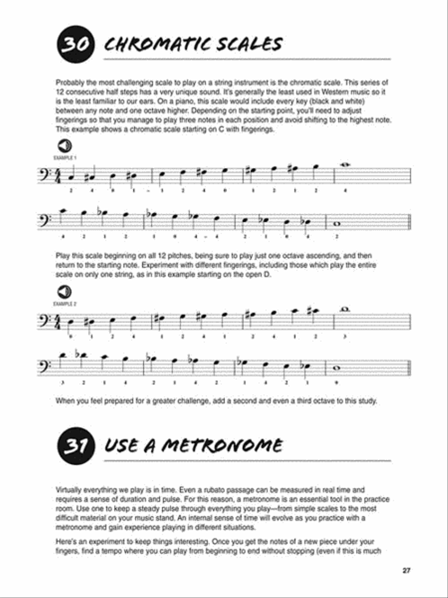 101 Upright Bass Tips 101 Upright Bass Tips Double Bass scores gallery preview page 6