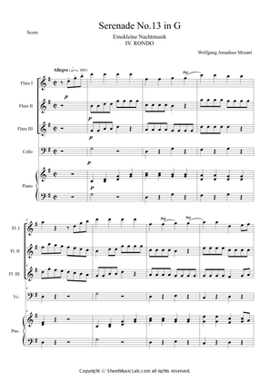 Serenade No.13 "Eine Kleine Nachtmusik" in G major, K.525 4.Rondo