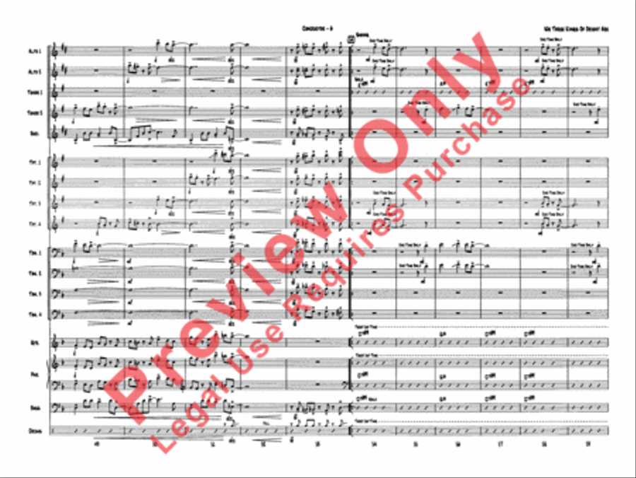 We Three Kings of Orient Are Jazz Ensemble scores gallery preview page 8
