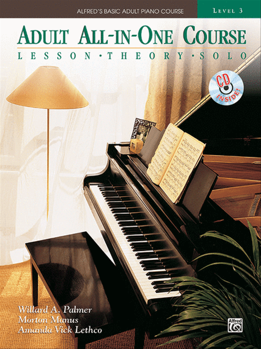Alfred's Basic Adult All-in-One Course, Book 3 Piano Method scores gallery preview page 1