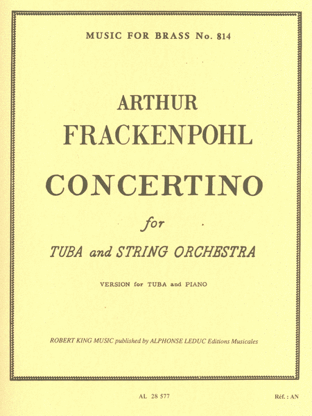 Concertino/Tuba and Strings
