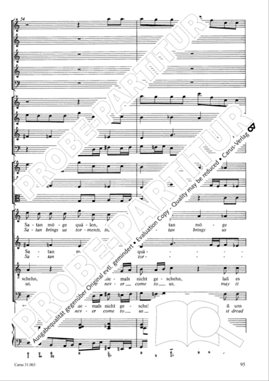 Christians, etch this blessed day (Christen, atzet diesen Tag) 4-Part scores gallery preview page 96