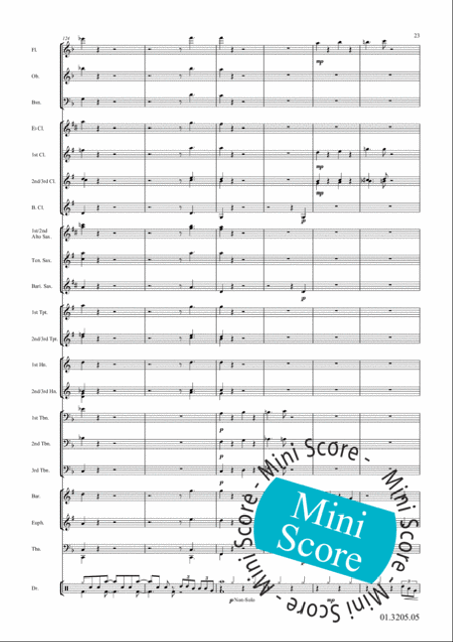 Hangin' On! Concert Band scores gallery preview page 27