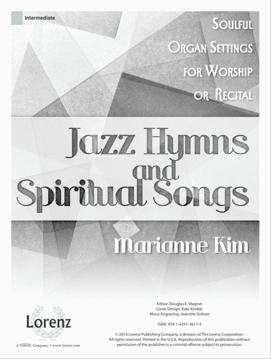 Jazz Hymns and Spiritual Songs Organ scores gallery preview page 1