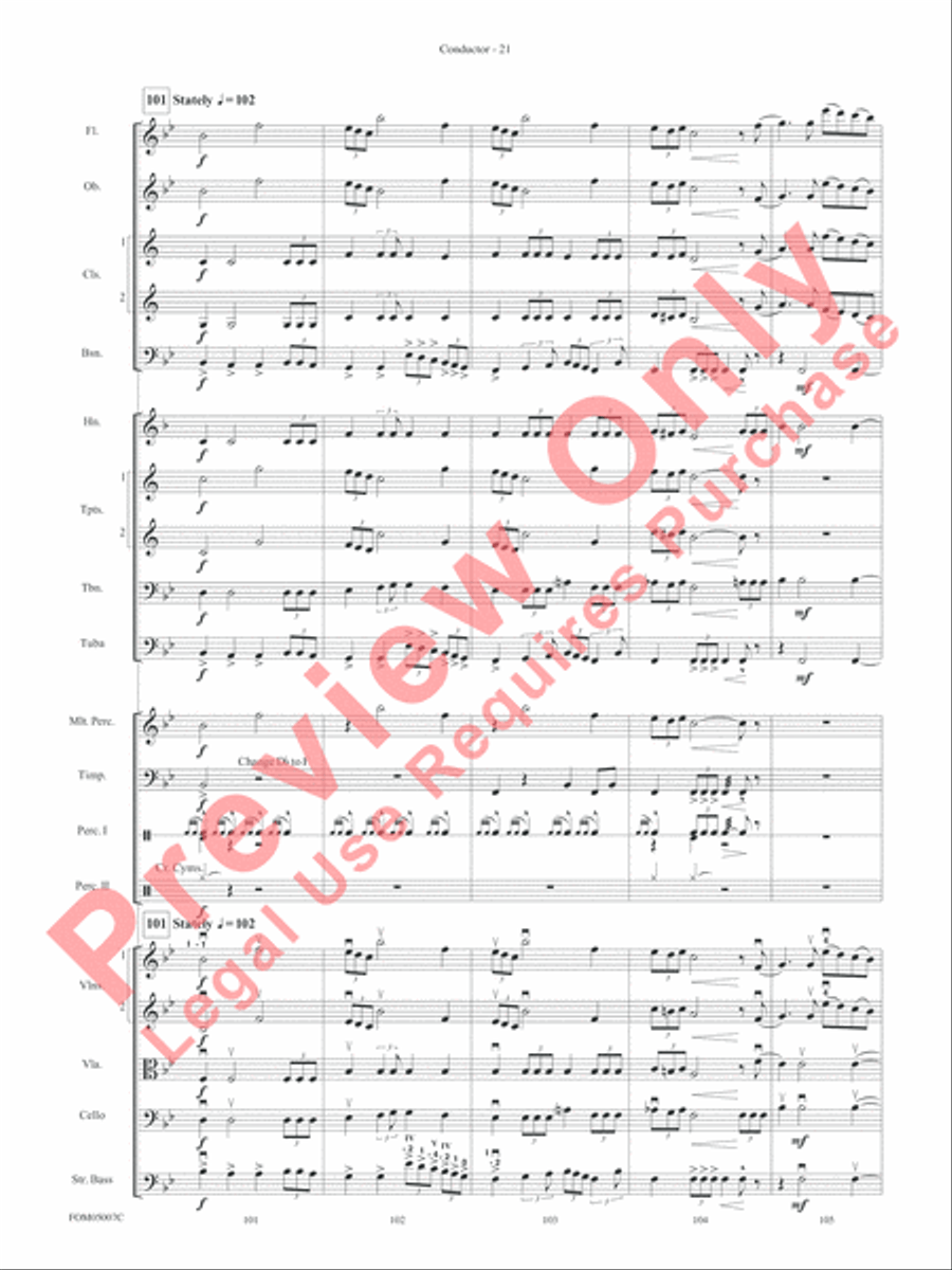 Selections from Star Wars: Episode III Revenge of the Sith Full Orchestra scores gallery preview page 24