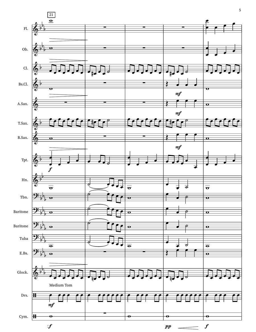 Quest Concert Band scores gallery preview page 5