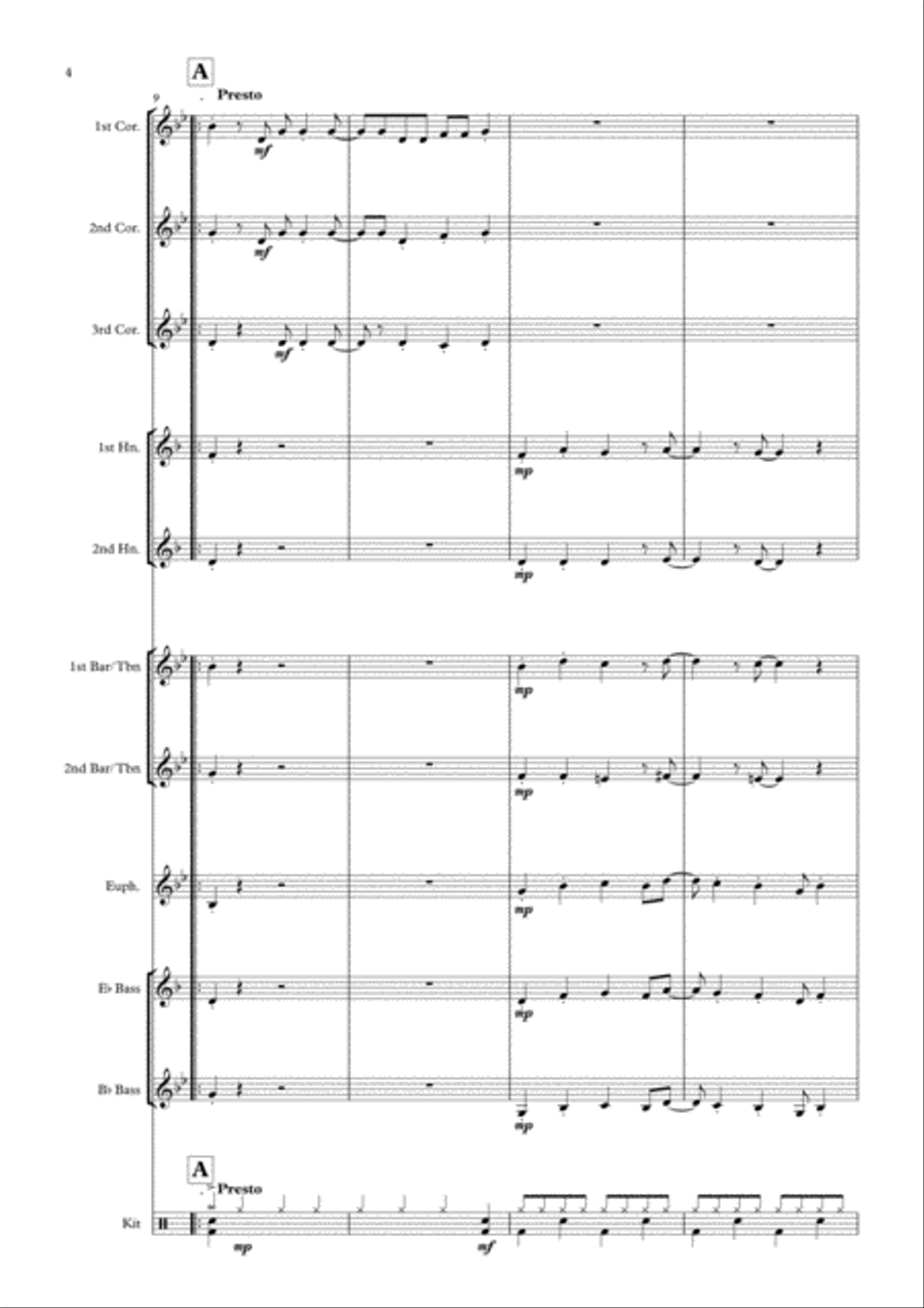 Happy Happy Large Ensemble scores gallery preview page 4