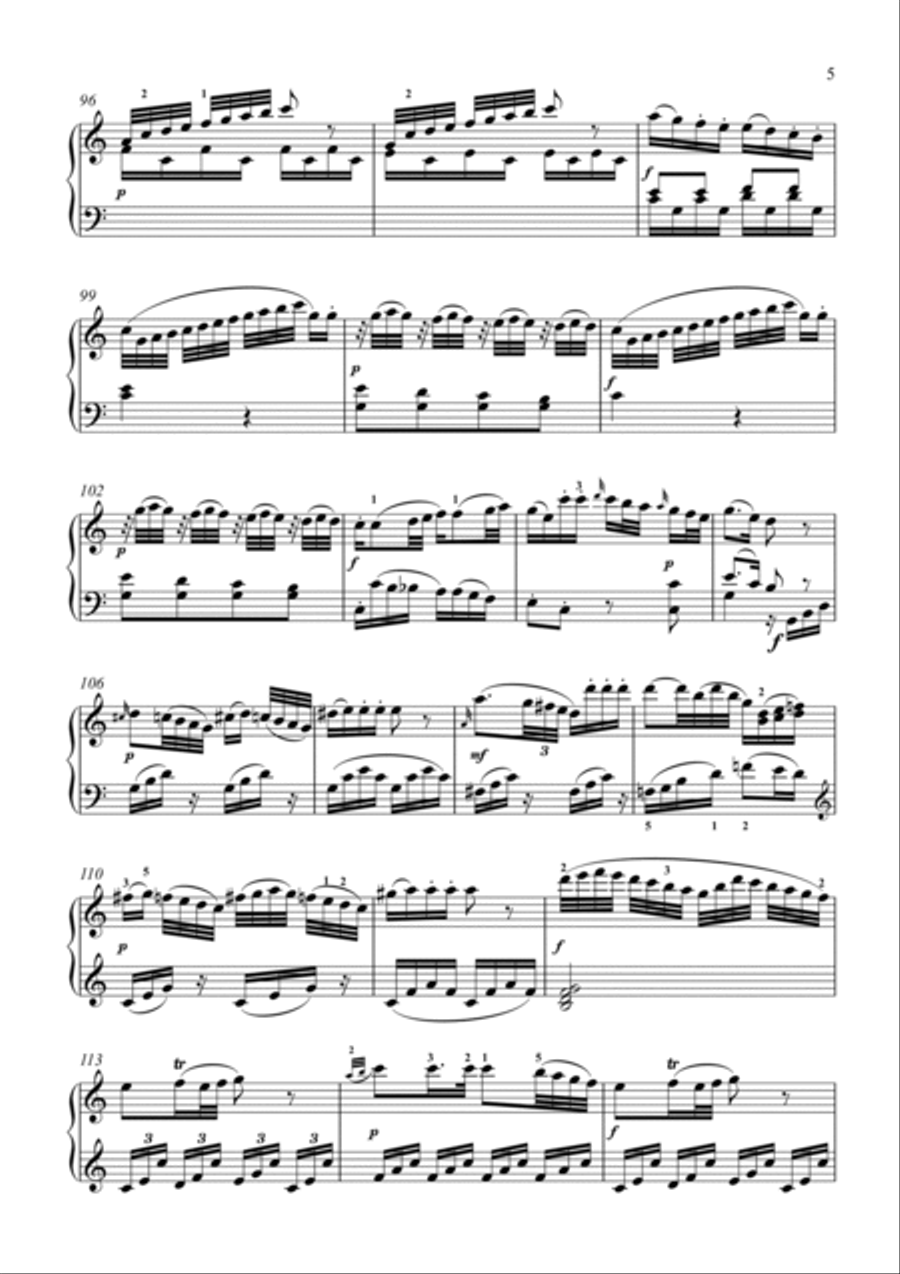 Mozart-Piano Sonata No.10 in C major, K.330 Mozart-Piano Sonata No.10 in C major, K.330 Piano Solo scores gallery preview page 6