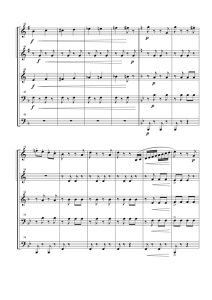 Tritsch-Tratsch Polka for Brass Quintet image number null