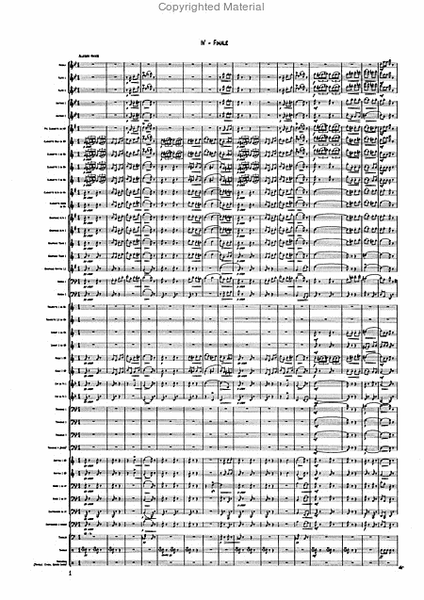 Symphonie Pour Musique d'Harmonie (1926) VERSION ORIGINALE AVEC SAXHORNS image number null