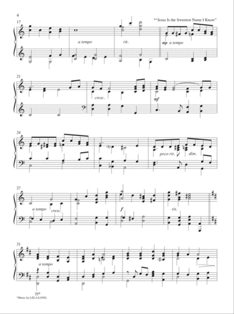 Take Time to Be Holy Piano Solo scores gallery preview page 3