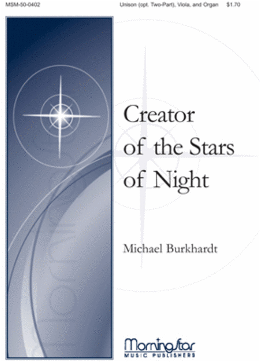 Creator of the Stars of Night Unison Choir scores gallery preview page 1