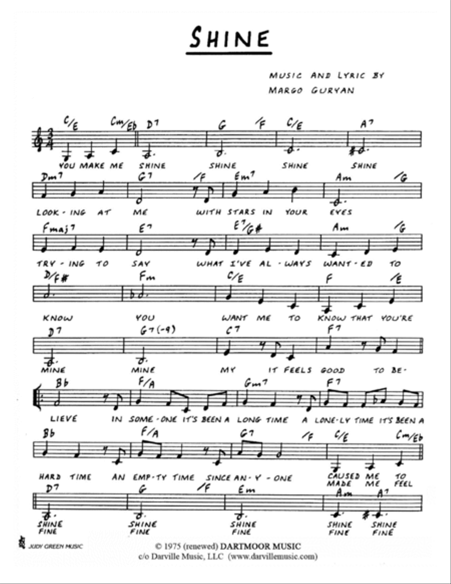 Shine Piano scores gallery preview page 2