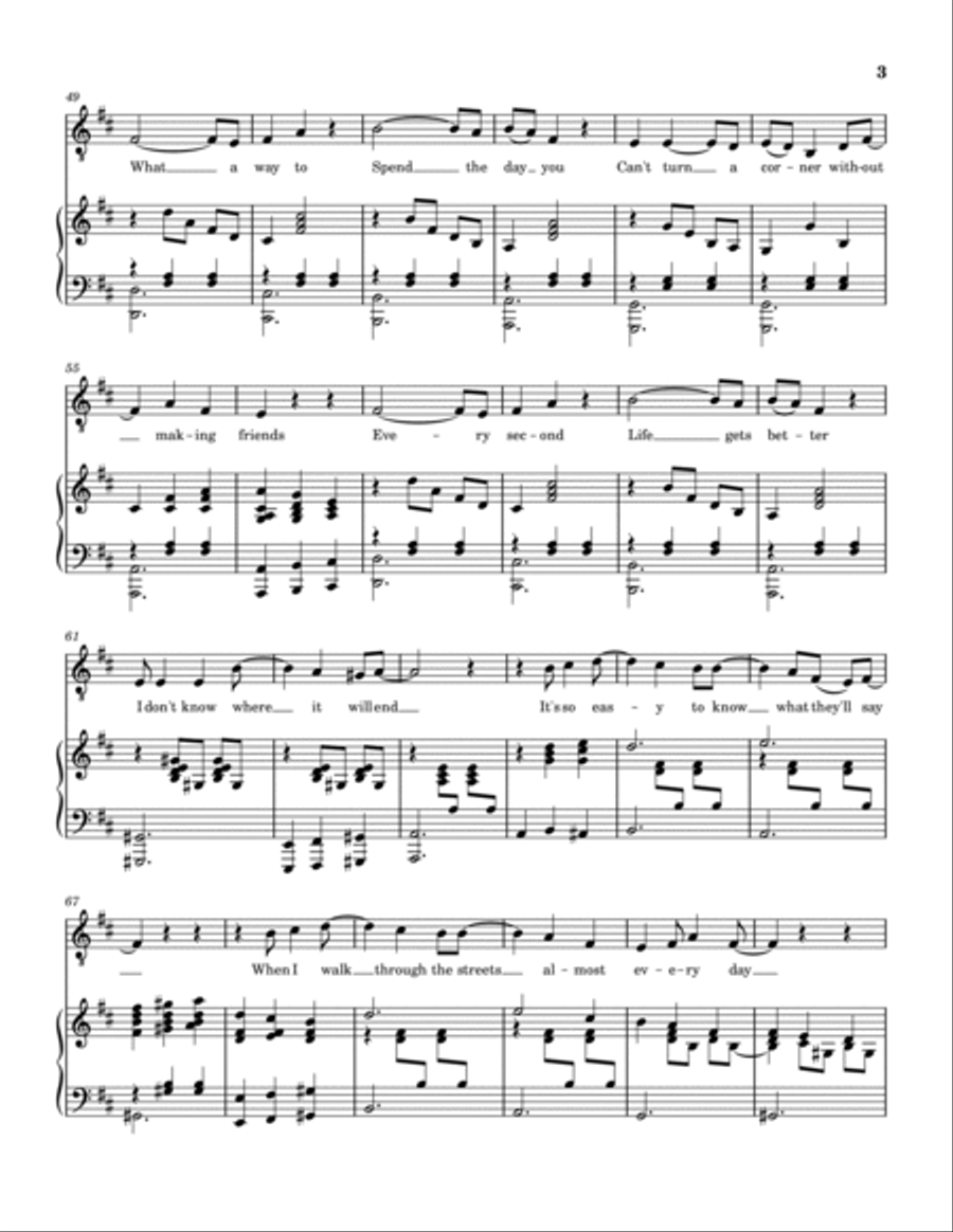 Dear Laughing Doubters Voice scores gallery preview page 3