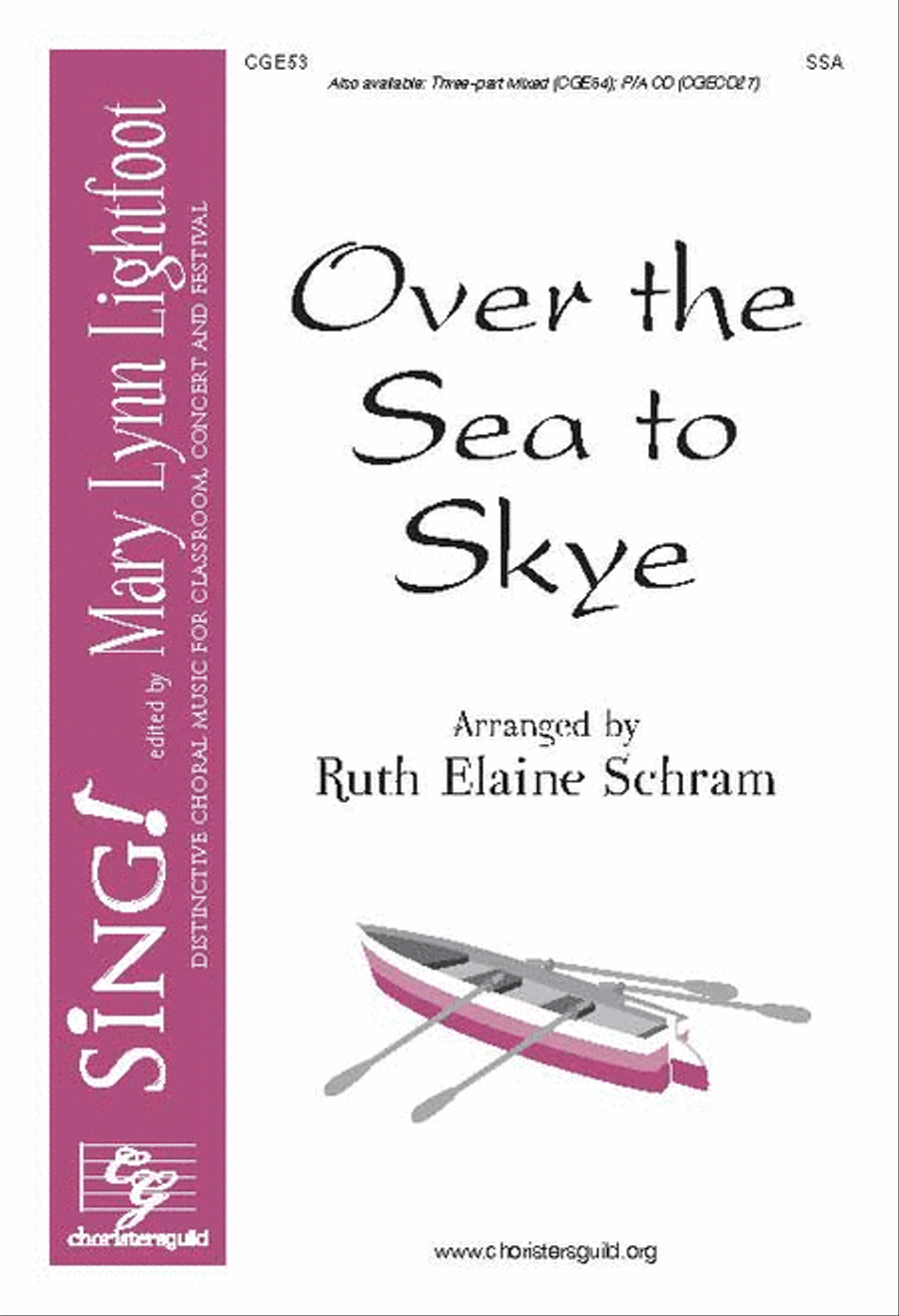 Over the Sea to Skye (SSA with Opt. Violin) SSA scores gallery preview page 1