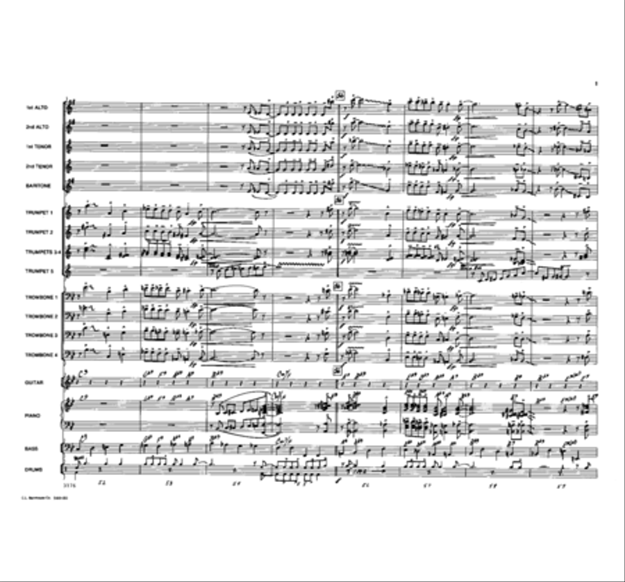 Frank Granata's Blues Frank Granata's Blues Jazz Ensemble scores gallery preview page 8