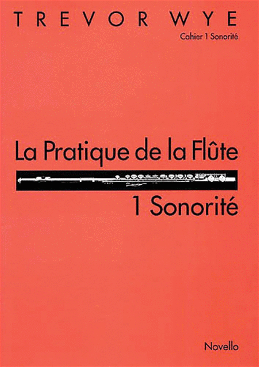 La Pratique de la Flute: 1 Sonorite Flute Solo scores gallery preview page 1