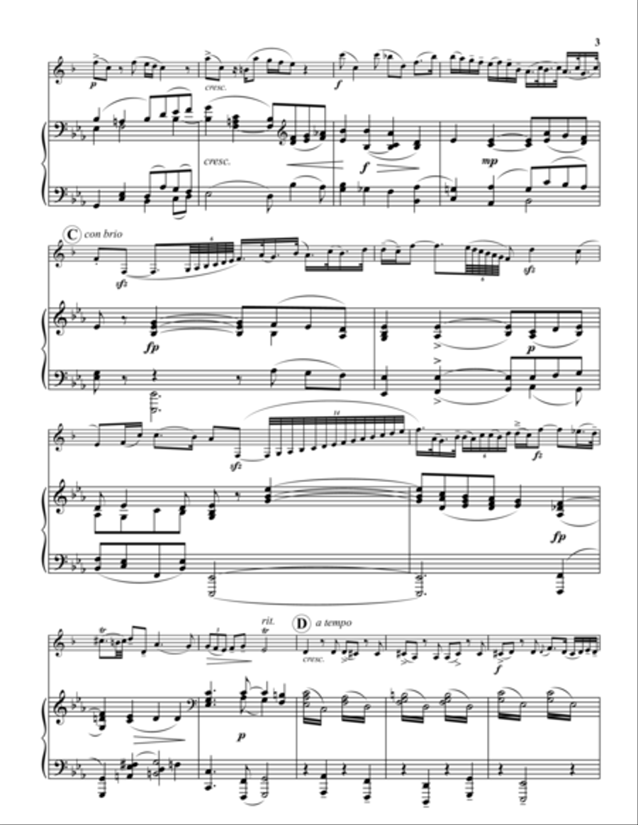 Kol Nidrei, Op. 47 Kol Nidrei, Op. 47 Clarinet Solo scores gallery preview page 3