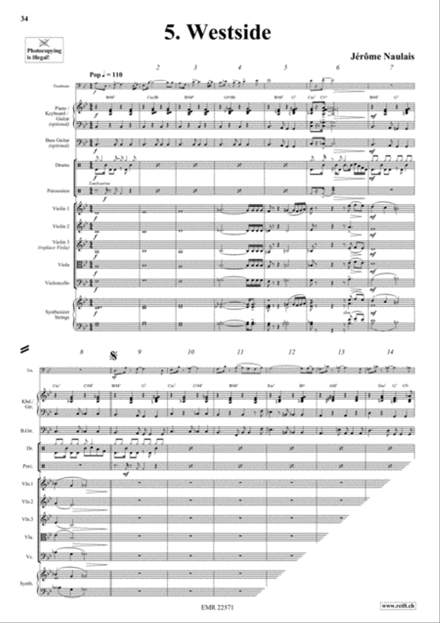 Play With Your Band Volume 4 Trombone scores gallery preview page 7
