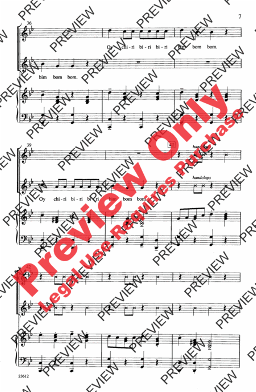 Chiri Biri Bim 2-Part scores gallery preview page 7