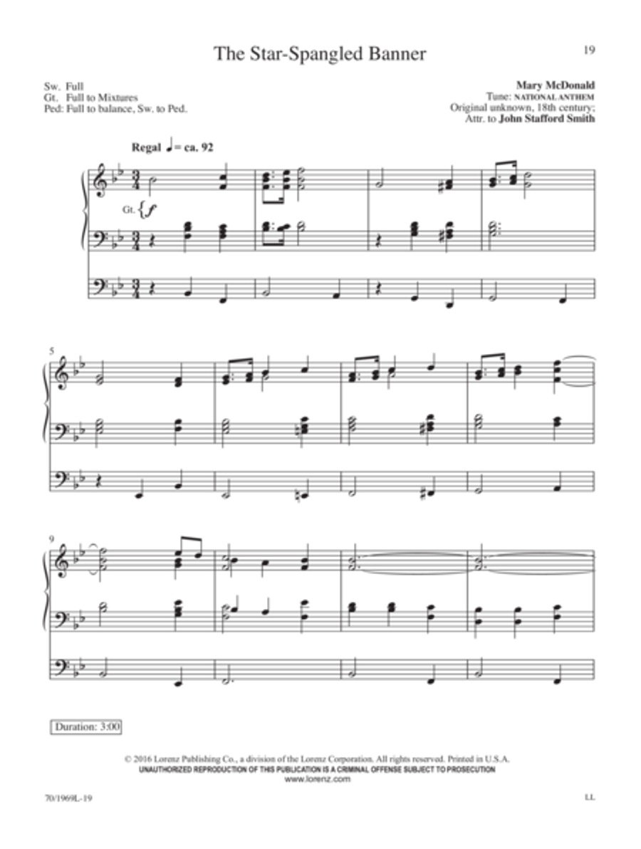 Go Out with Joy!, Vol. 2 Organ Solo scores gallery preview page 8