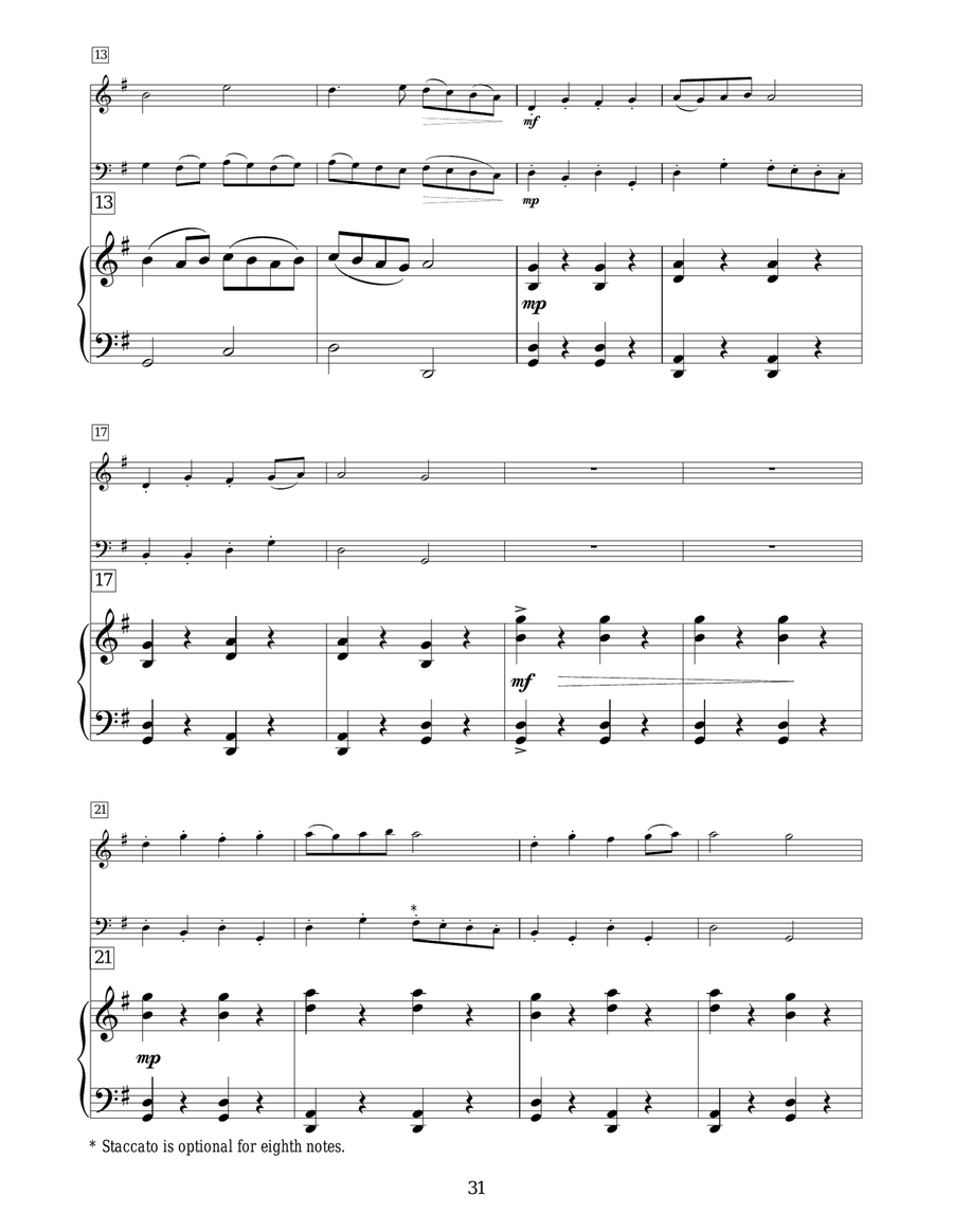 Cotillon (Youth's The Season) Piano Trio scores gallery preview page 2