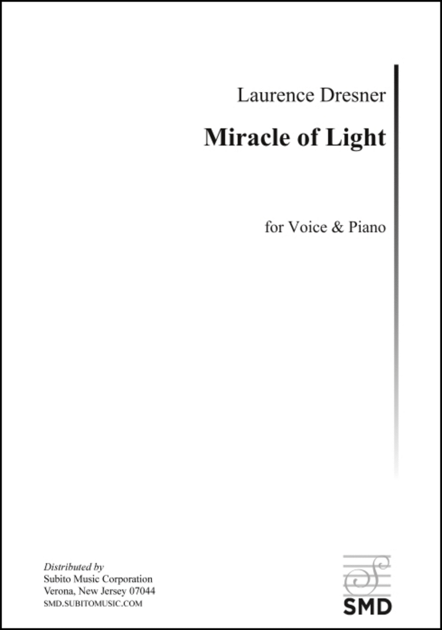 Miracle of Light Choir scores gallery preview page 1