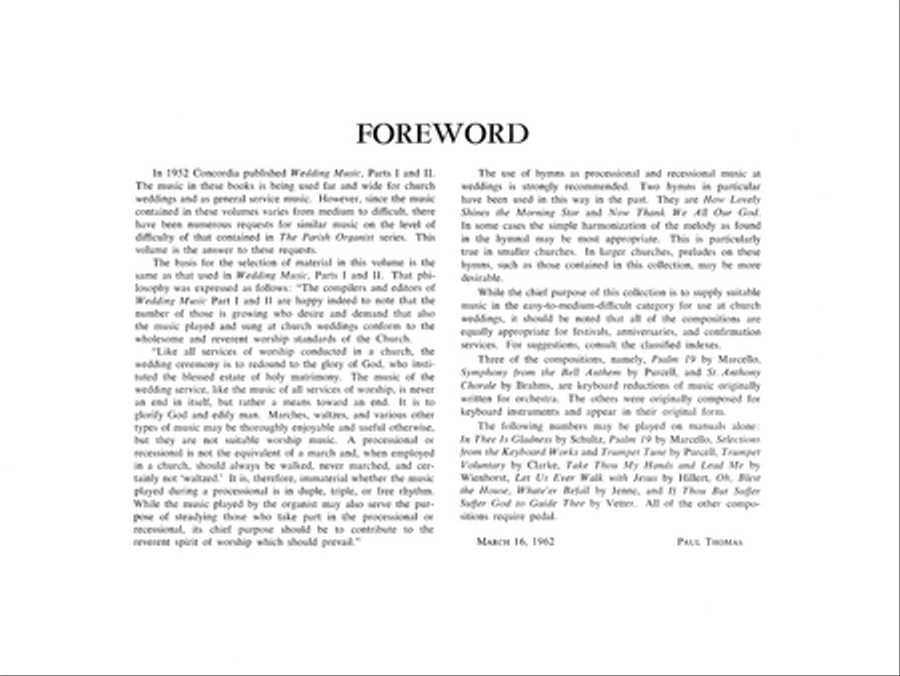 The Parish Organist, Part 09 (Wedding Music) Organ scores gallery preview page 3