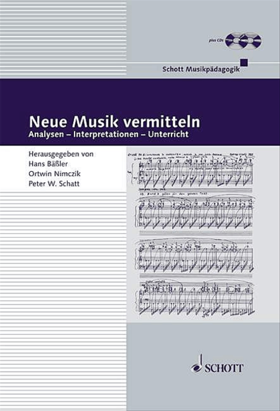 Neue Musik vermitteln Book/CD CD scores gallery preview page 1