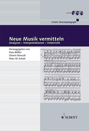 Book cover for Neue Musik vermitteln Book/CD