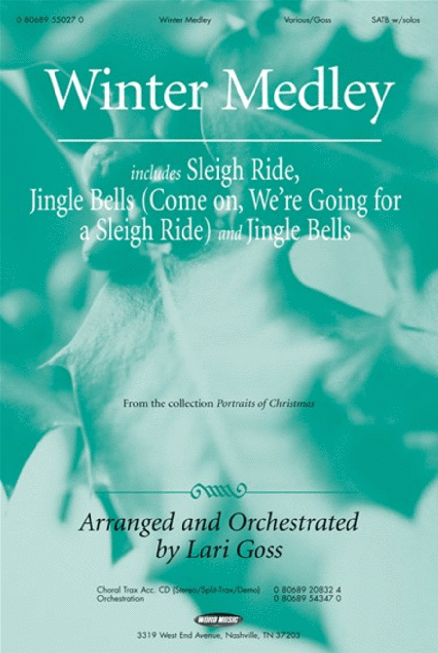 Winter Medley - Anthem 4-Part scores gallery preview page 1