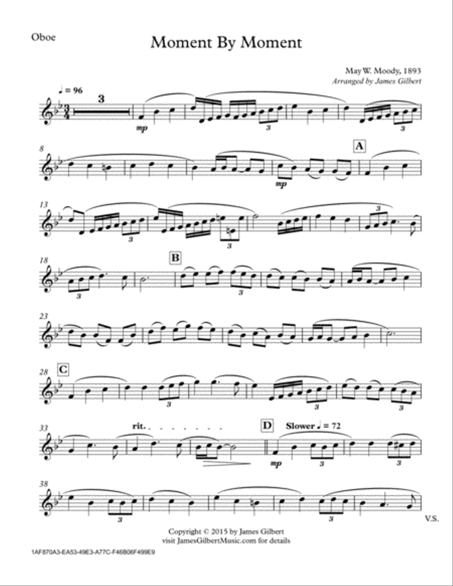 Moment By Moment Moment By Moment Piano scores gallery preview page 5
