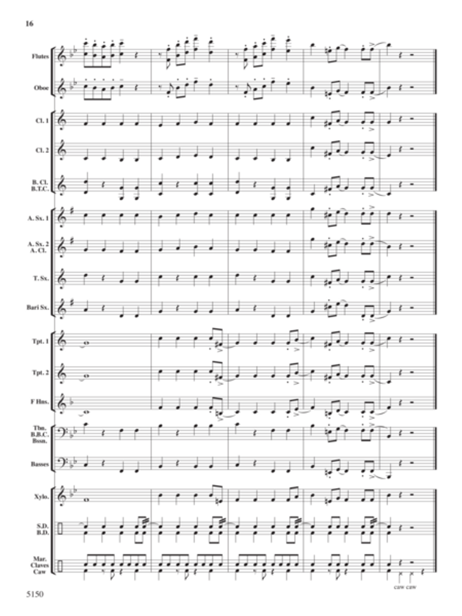 Toucan Tango Concert Band - Sheet Music page 7