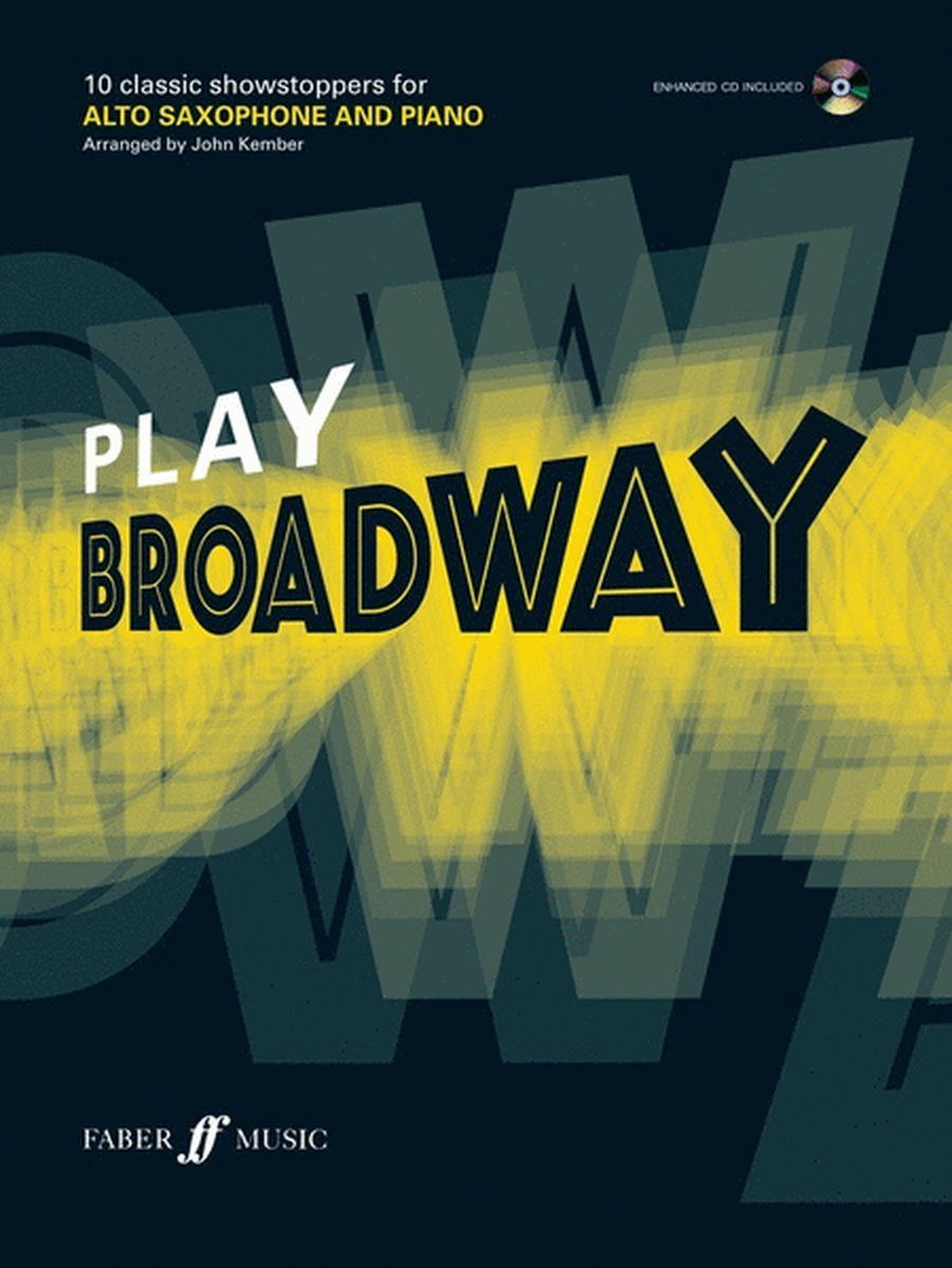 Play Broadway Alto Sax/Ecd