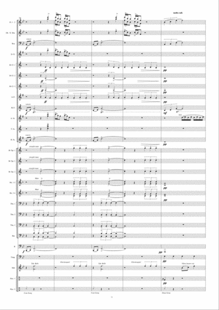 Simi Jadech Concert Band scores gallery preview page 14