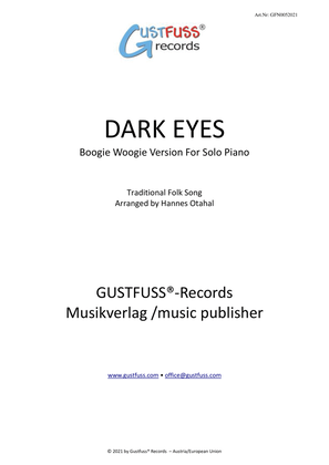 Dark Eyes - Boogie Piano Arrangement as played by Hannes Otahal