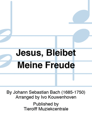 Book cover for Jesus, Bleibet Meine Freude
