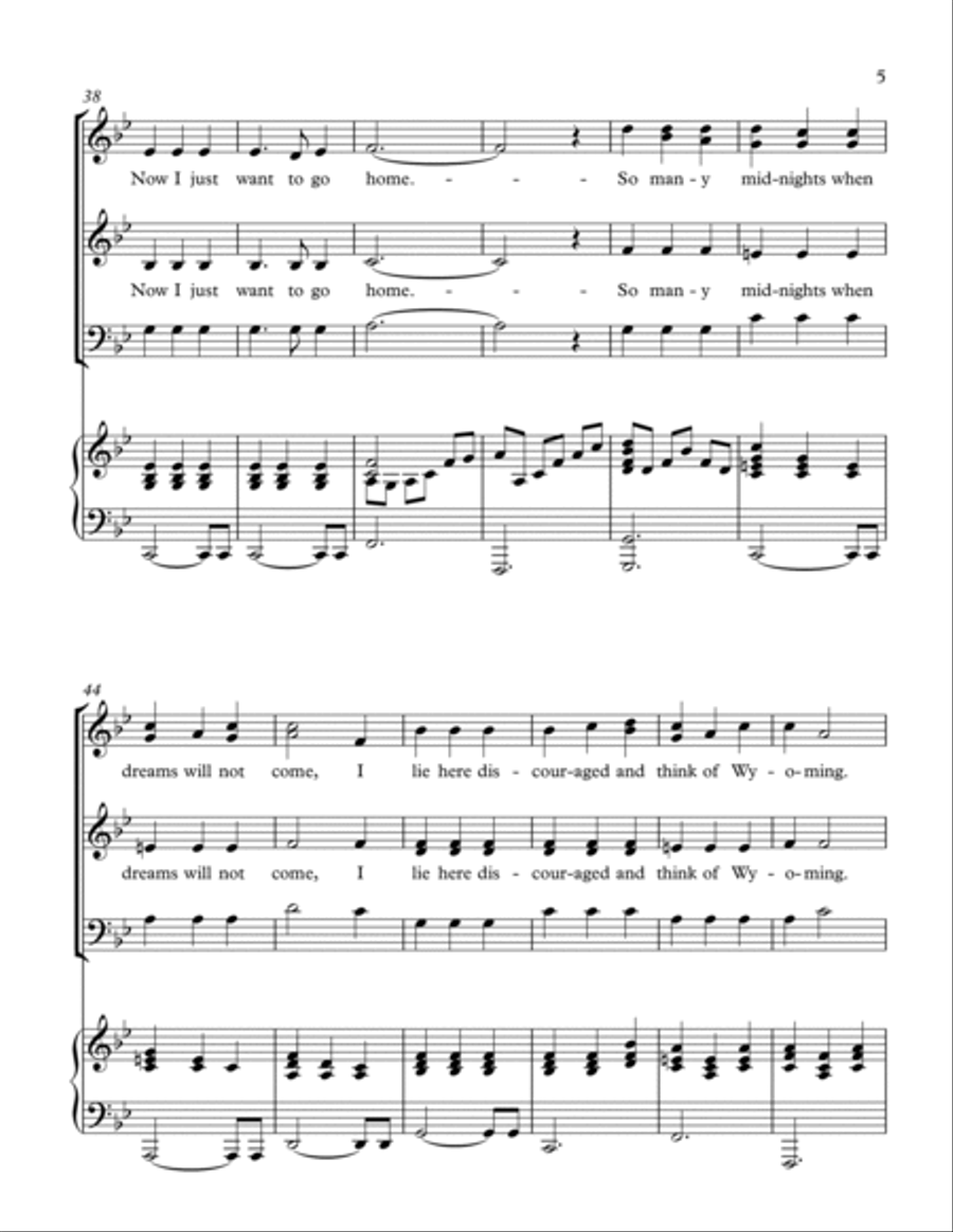 NIGHT FLIGHT FROM DENVER NIGHT FLIGHT FROM DENVER 3-Part scores gallery preview page 5