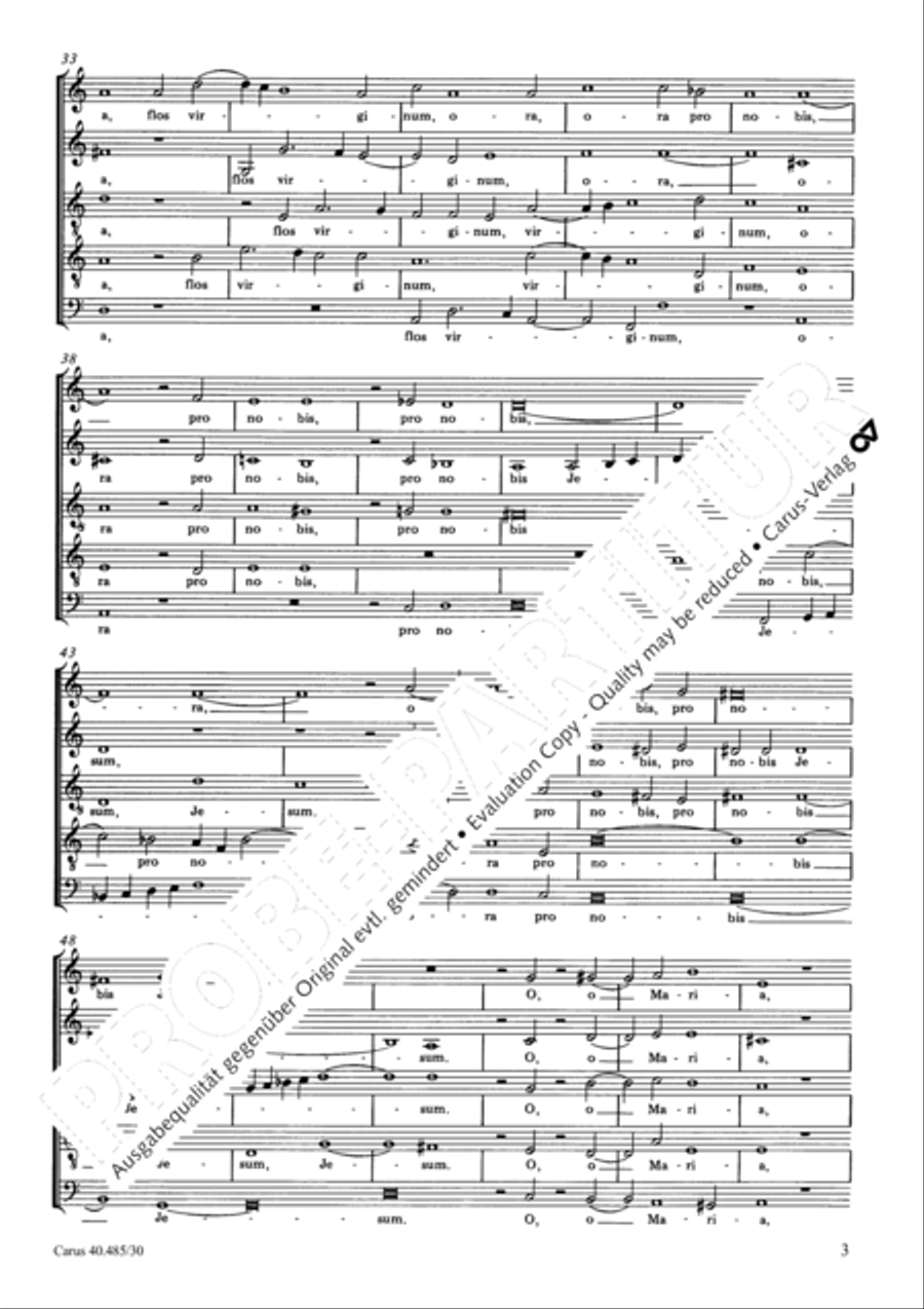 Ave, dulcissima Maria Ave, dulcissima Maria SATTB scores gallery preview page 4