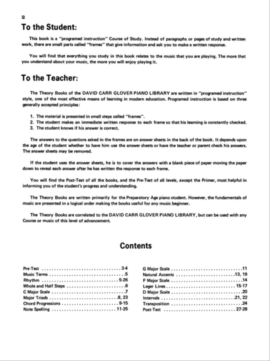 Piano Theory Piano Theory Piano Method scores gallery preview page 3