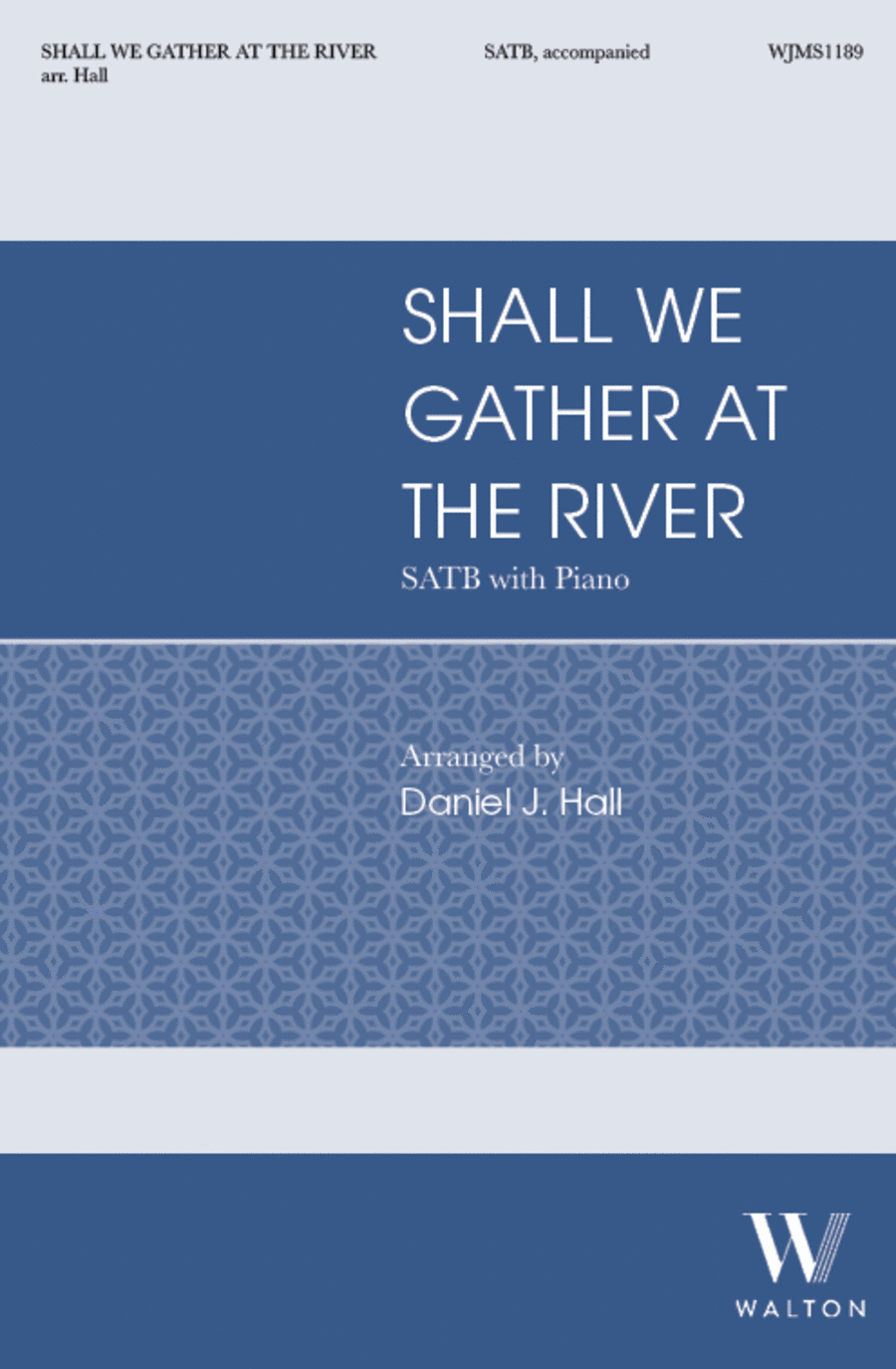 Shall We Gather At the River 4-Part scores gallery preview page 1
